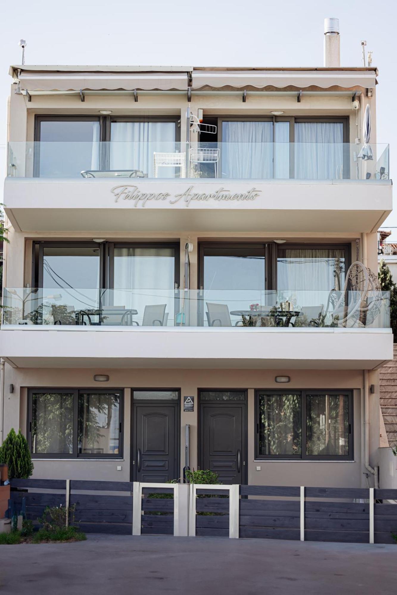 Filippos Apartments Amarynthos Exterior photo